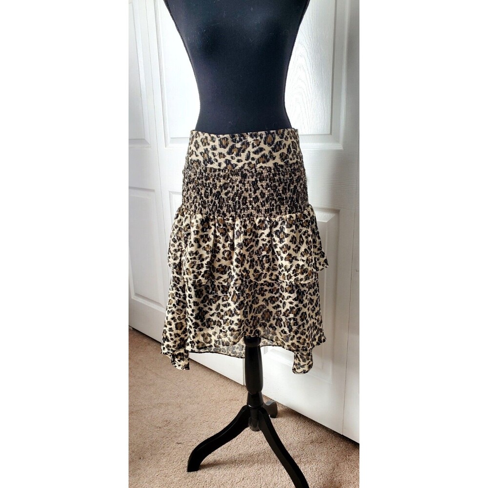 NEW Walter Baker Ruffle High-Low Skirt Back Zip Super Cute! MSRP: $168.00 Size 8